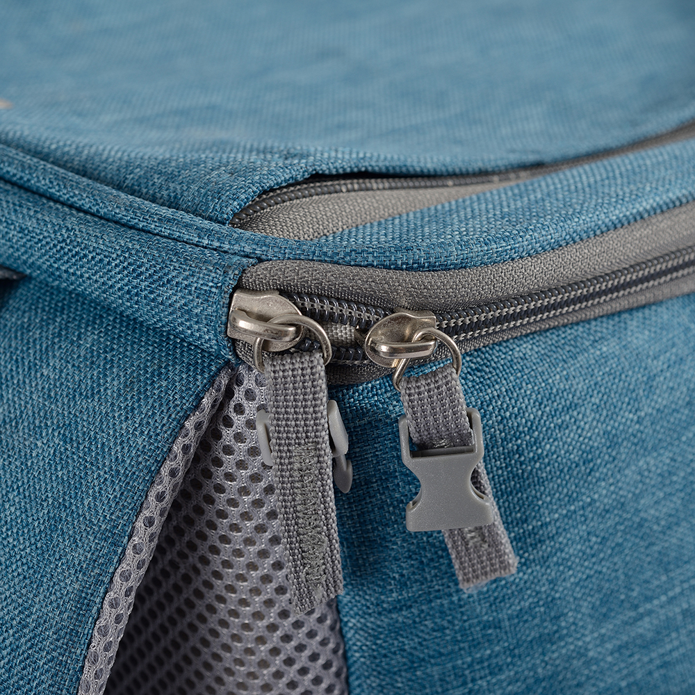 Rucsac Oxford de călătorie pentru pisici, respirabil, cuie mici